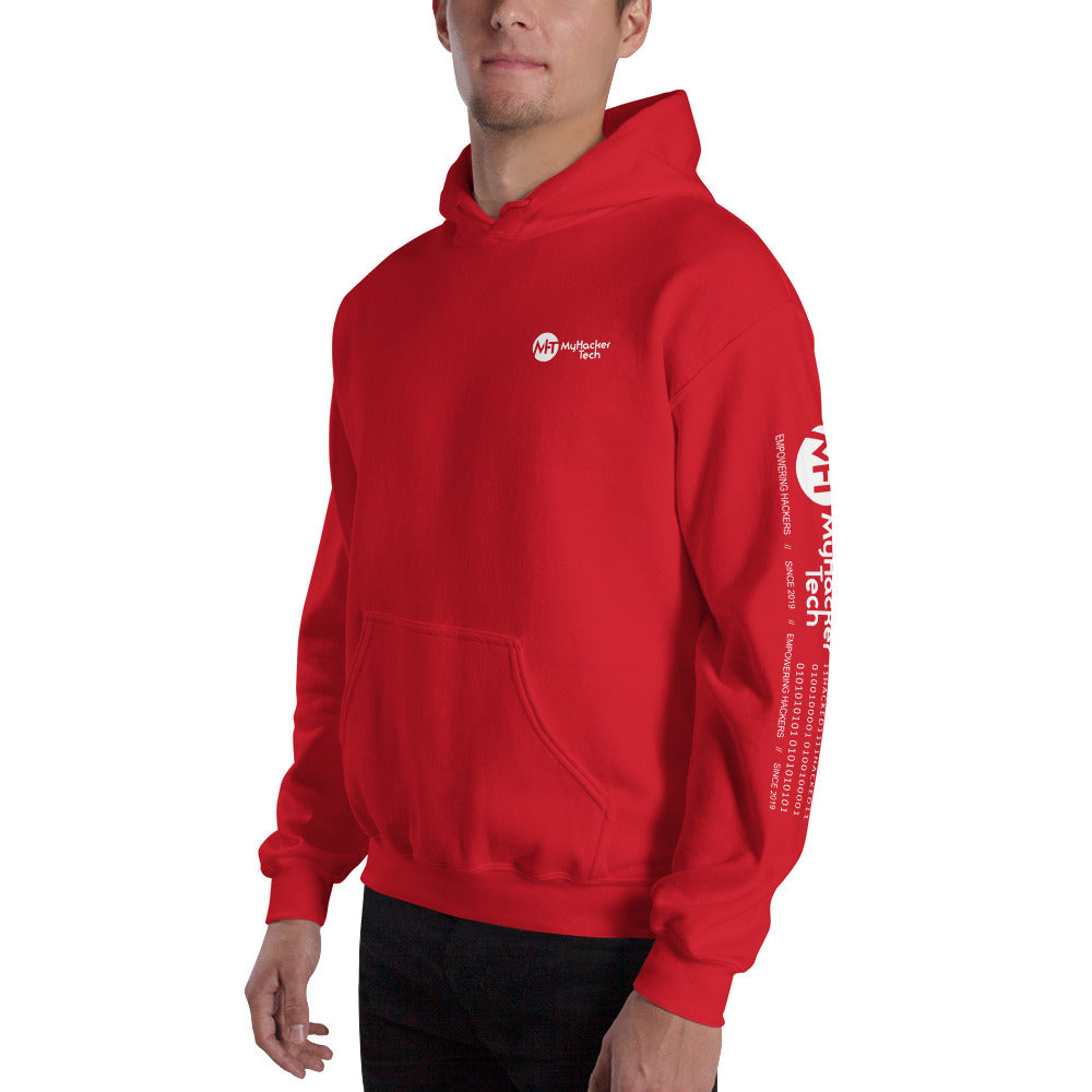 Hacking the apocalypse v1 - Unisex Hoodie (with all sides design) by DarkByteGear