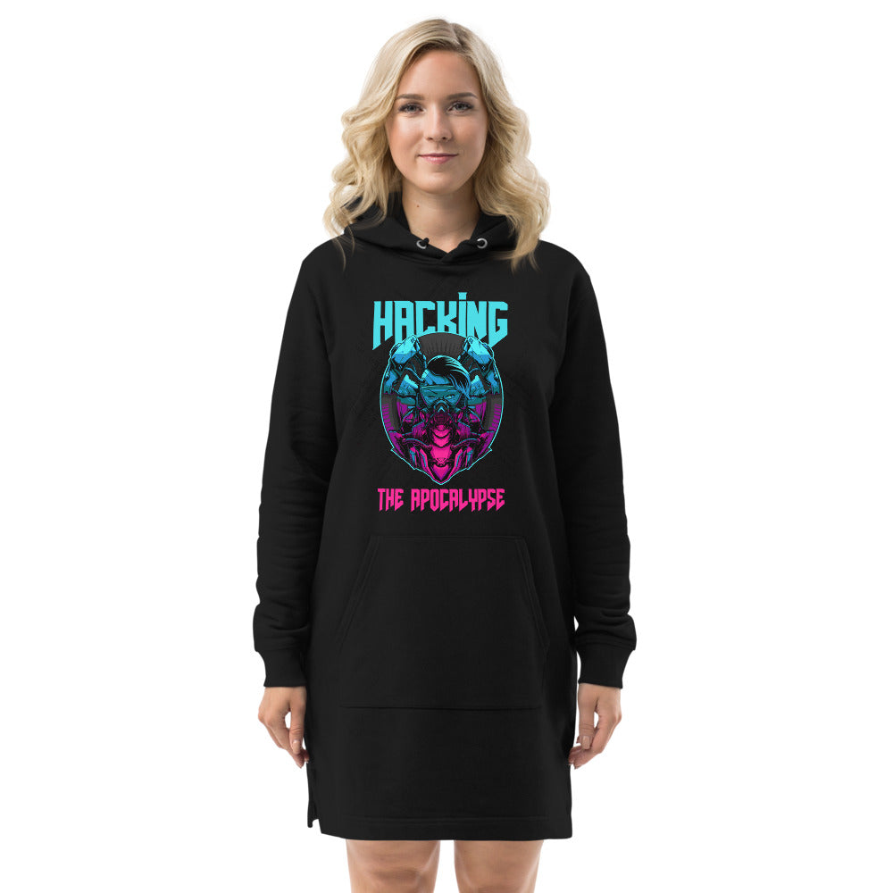 Hacking the apocalypse - Hoodie dress by DarkByteGear