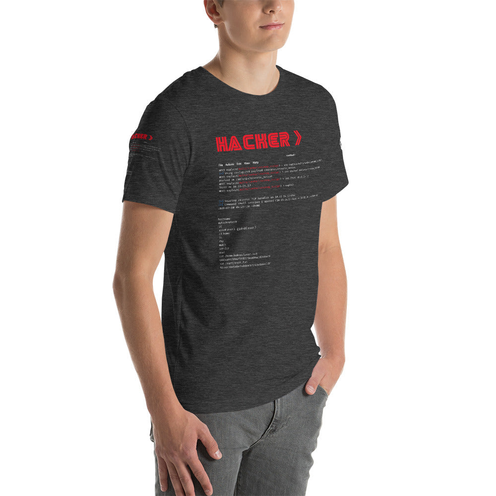 Hacker v3 - Short-Sleeve Unisex T-Shirt by DarkByteGear