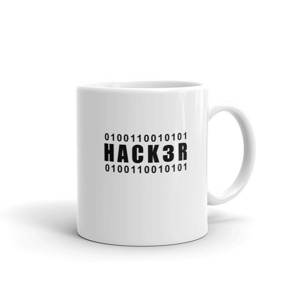 0100110010101 Hack3r - Mug by DarkByteGear