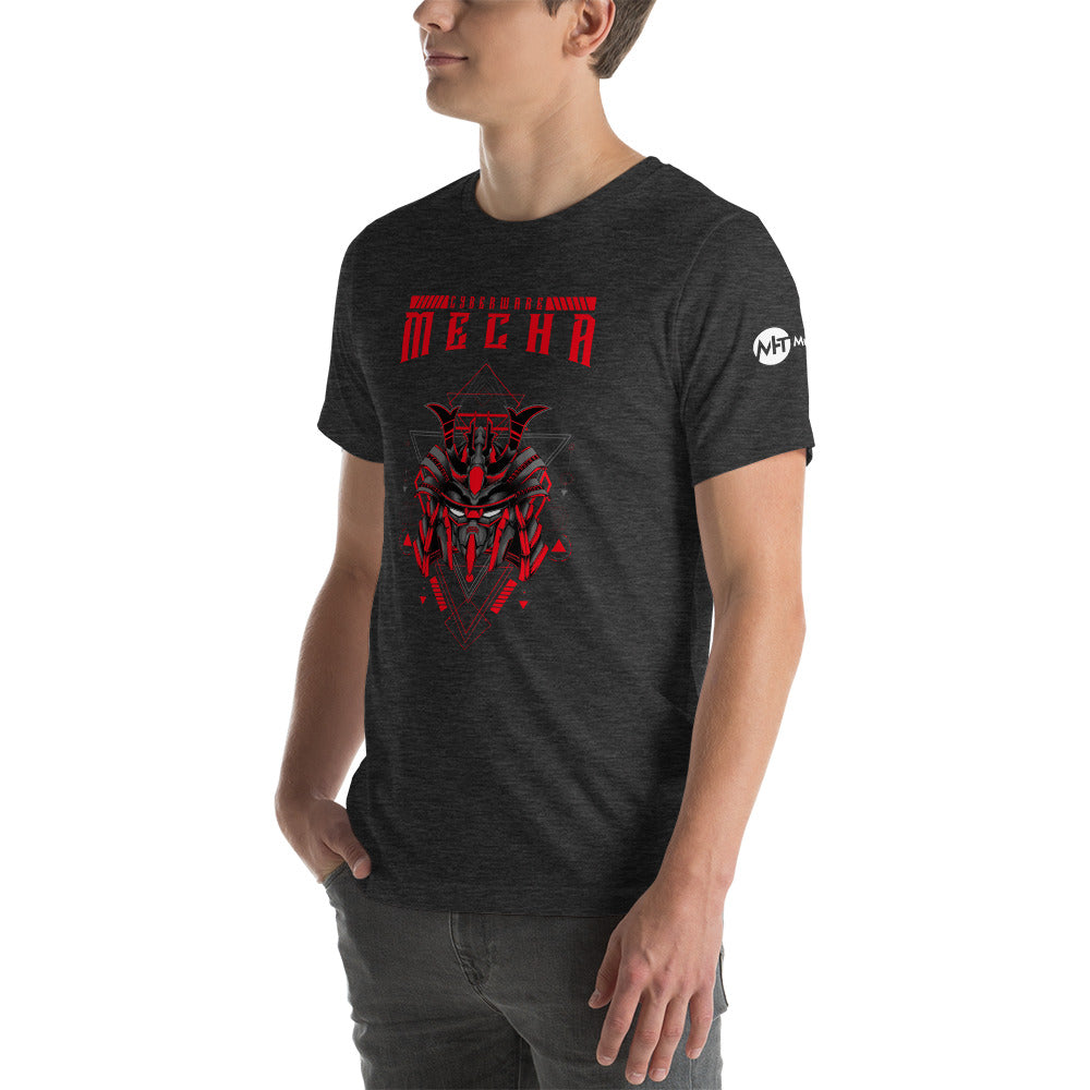 CyberWare Mecha - Short-Sleeve Unisex T-Shirt ( all sides print) by DarkByteGear