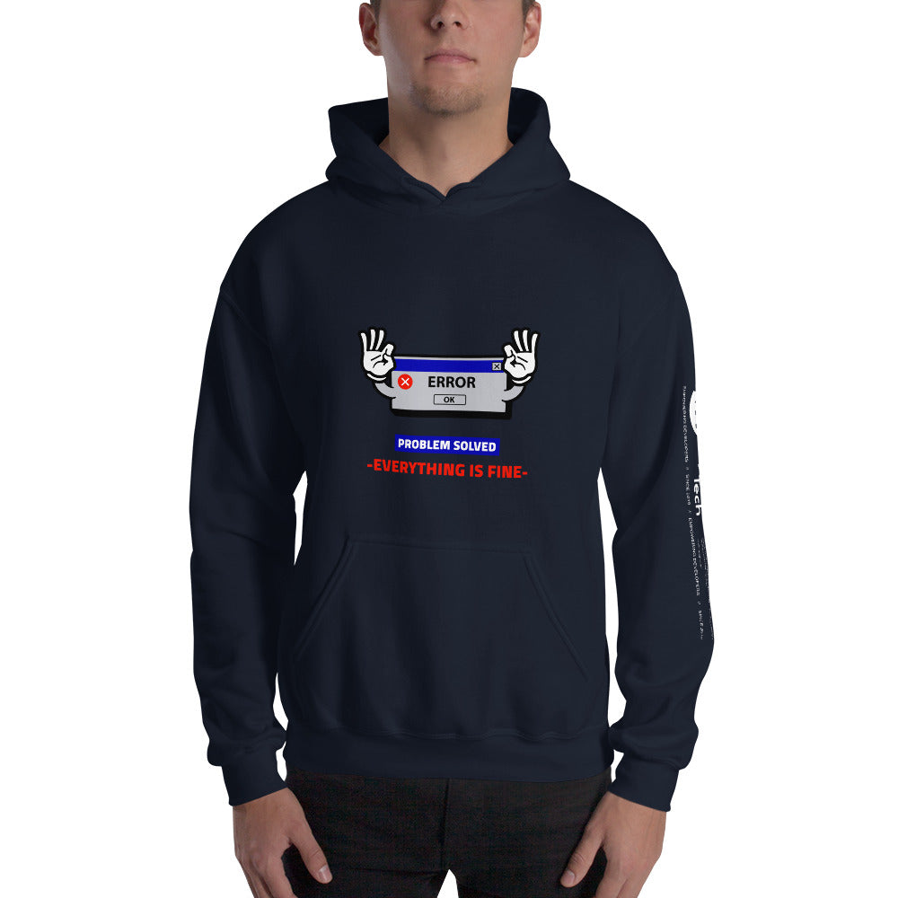 Problem solved - Unisex Hoodie by DarkByteGear