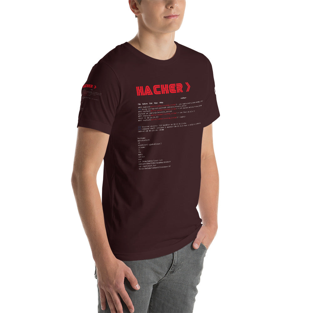 Hacker v3 - Short-Sleeve Unisex T-Shirt by DarkByteGear