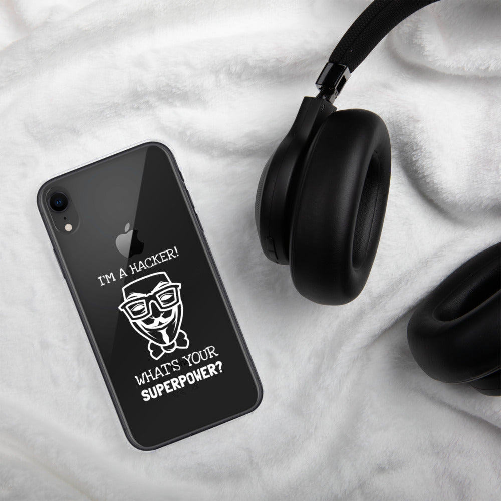 I'm a hacker! What's your superpower? - iPhone Case by DarkByteGear