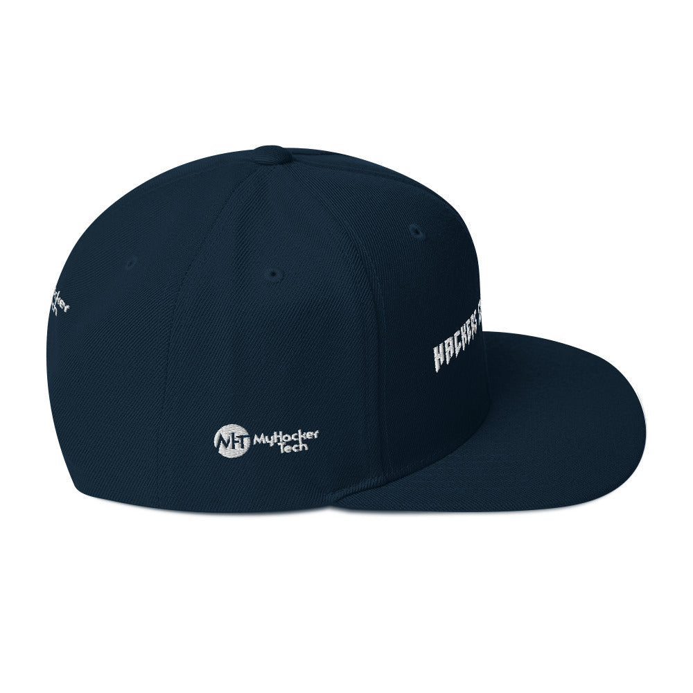Hackers empower hackers - Snapback Hat by DarkByteGear
