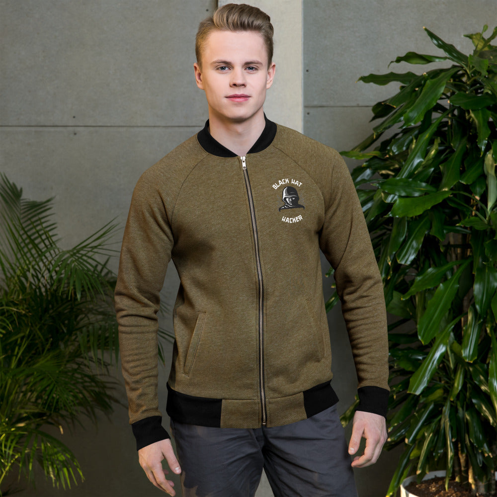 Black Hat Hacker - Bomber Jacket by DarkByteGear