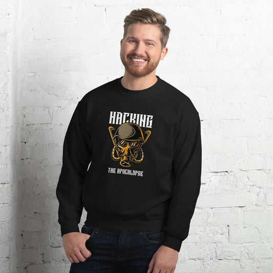 Hacking the apocalypse - Unisex Sweatshirt by DarkByteGear