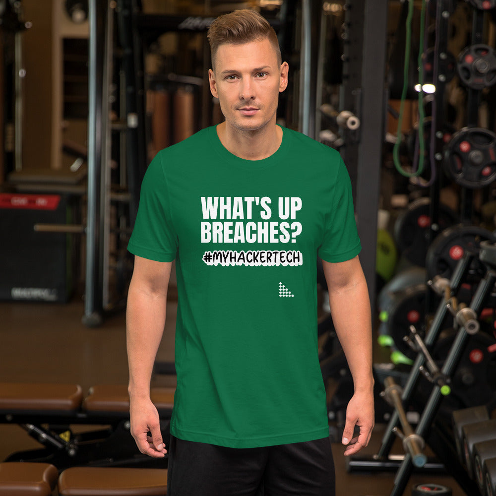 What's up breaches? - Short-Sleeve Unisex T-Shirt by DarkByteGear