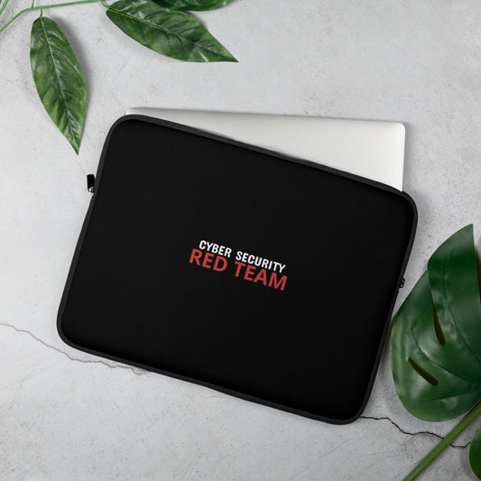 Cyber Security Red Team - Laptop Sleeve (black) by DarkByteGear