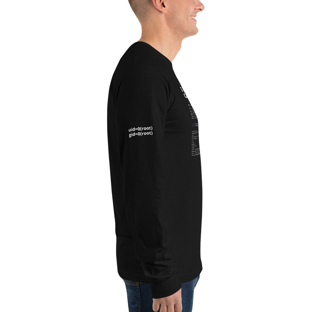 I got root! Can I go to bed now? - Long sleeve t-shirt by DarkByteGear