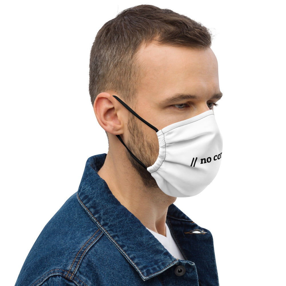 // no comment - Premium face mask by DarkByteGear