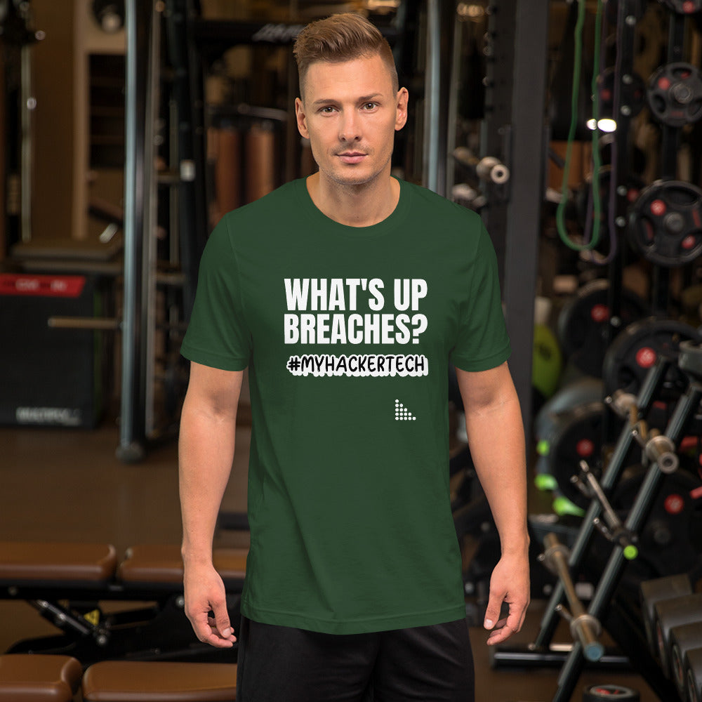 What's up breaches? - Short-Sleeve Unisex T-Shirt by DarkByteGear