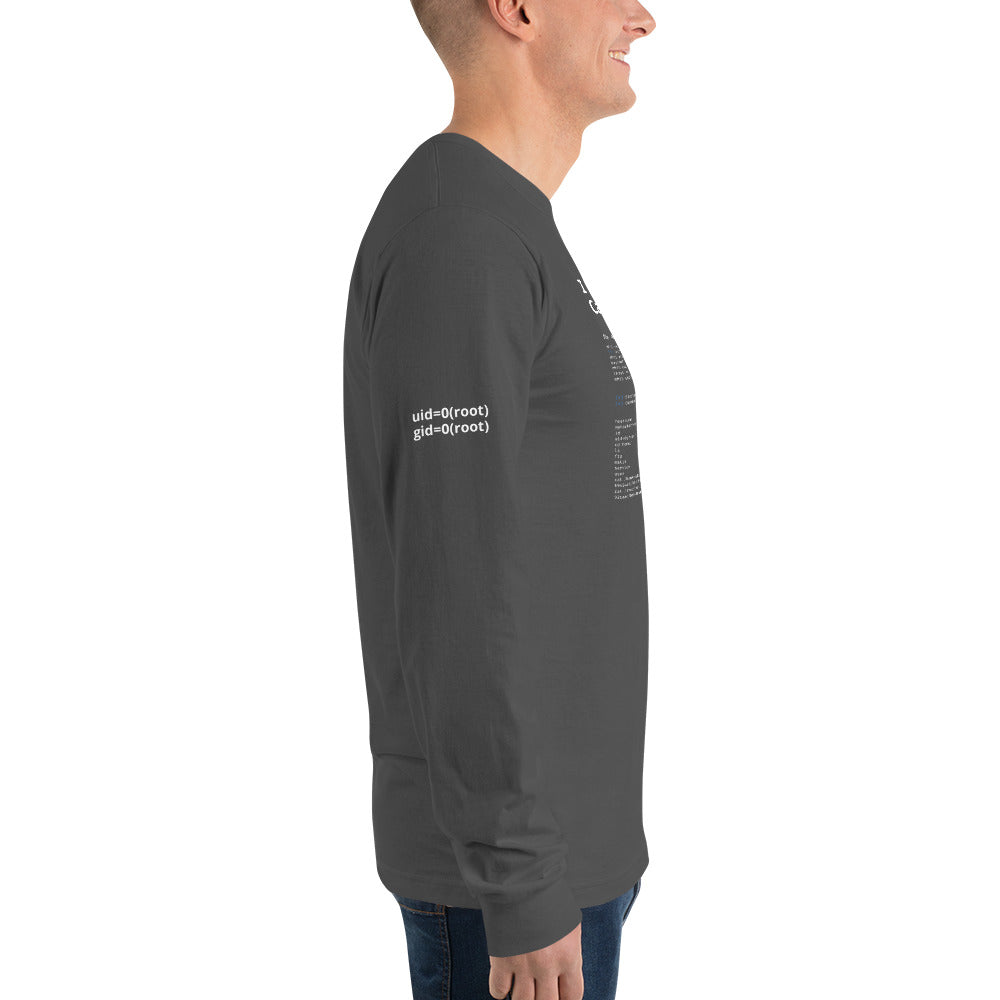 I got root! Can I go to bed now? - Long sleeve t-shirt by DarkByteGear