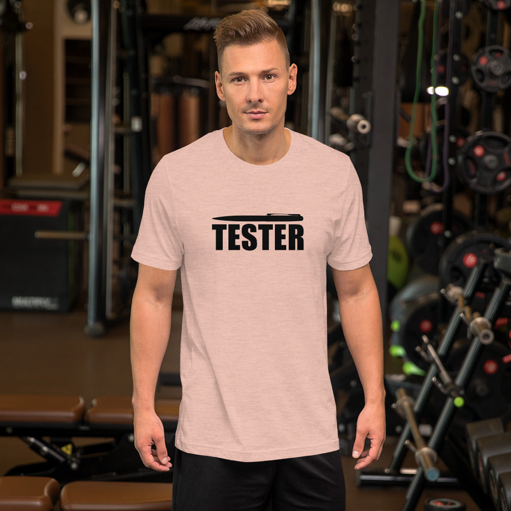 Pentester v5 - Short-Sleeve Unisex T-Shirt (black text) by DarkByteGear