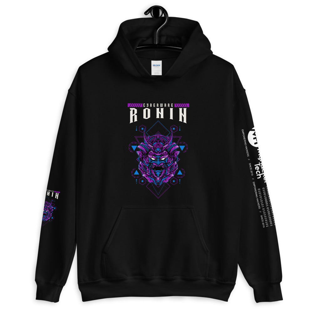 CyberWare Ronin - Unisex Hoodie (all sides print) by DarkByteGear