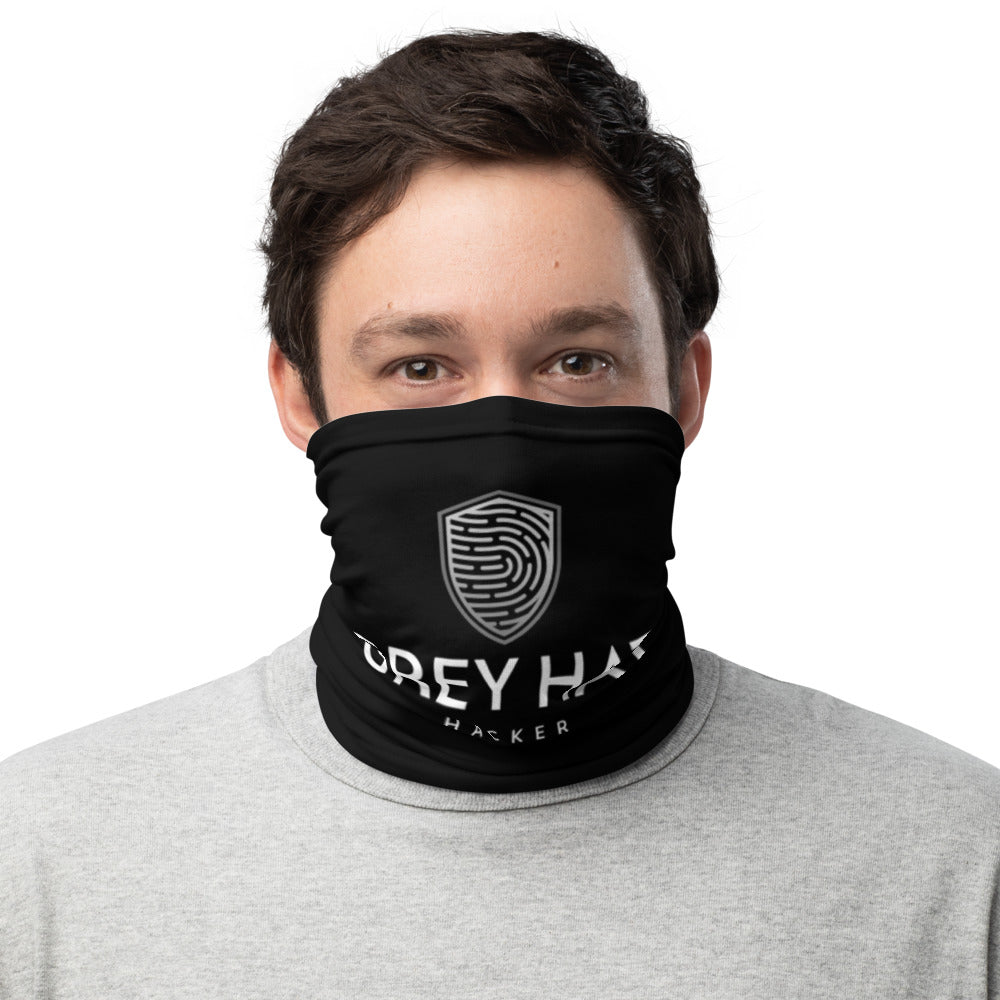 Grey Hat Hacker v1 - Neck Gaiter by DarkByteGear