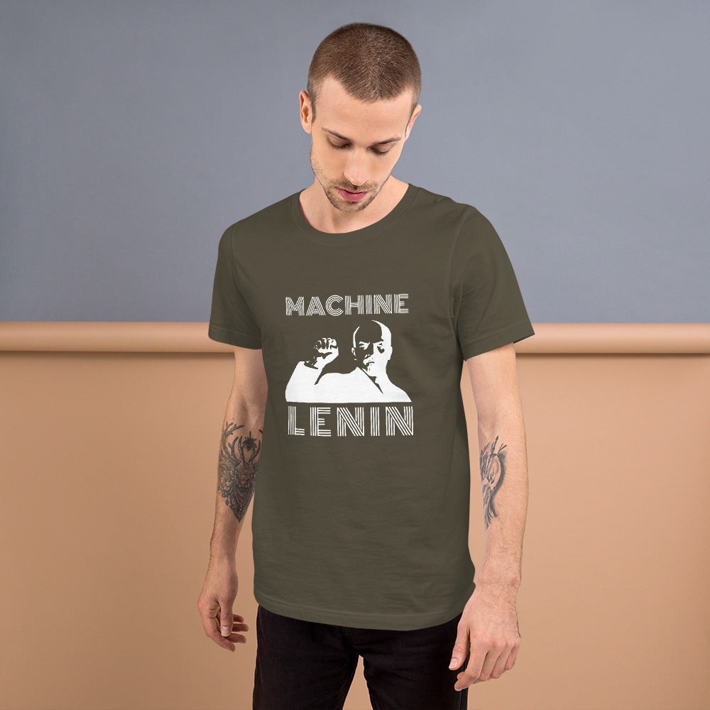 Machine Lenin - Short-Sleeve Unisex T-Shirt by DarkByteGear