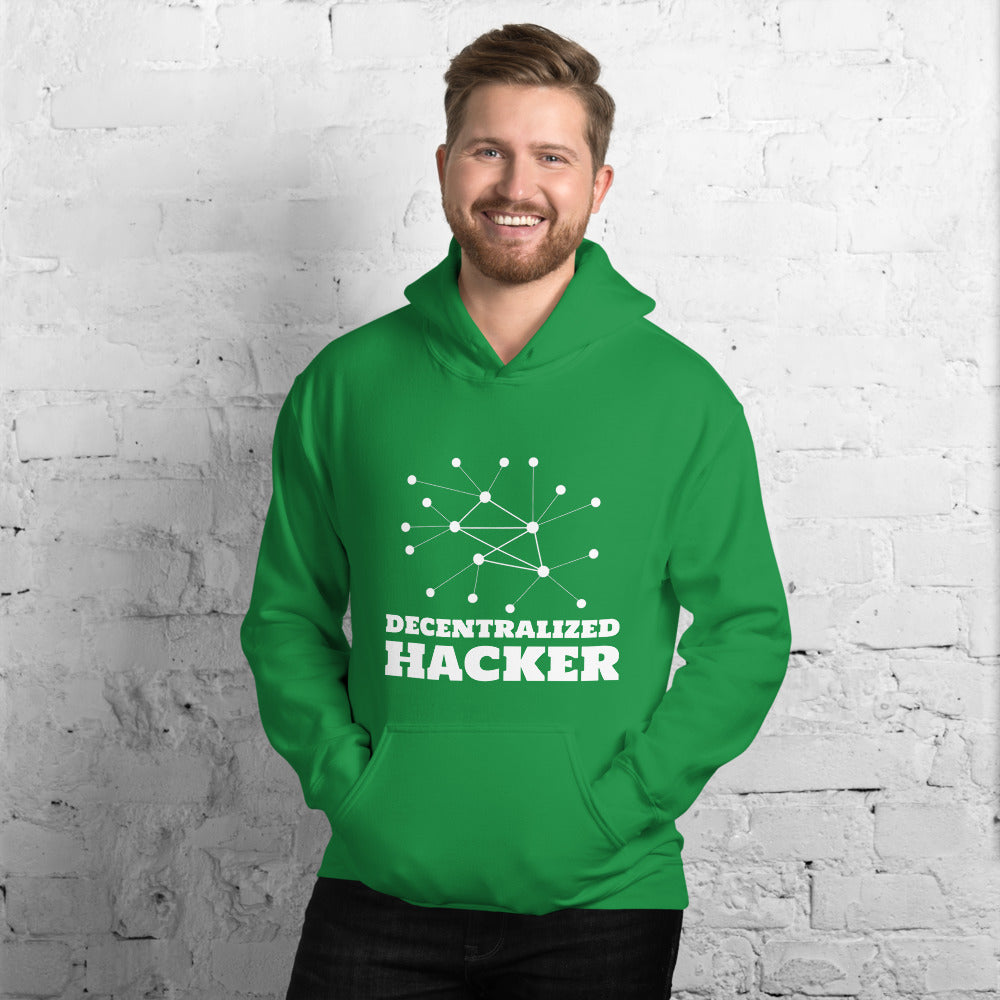 Decentralized Hacker - Unisex Hoodie by DarkByteGear