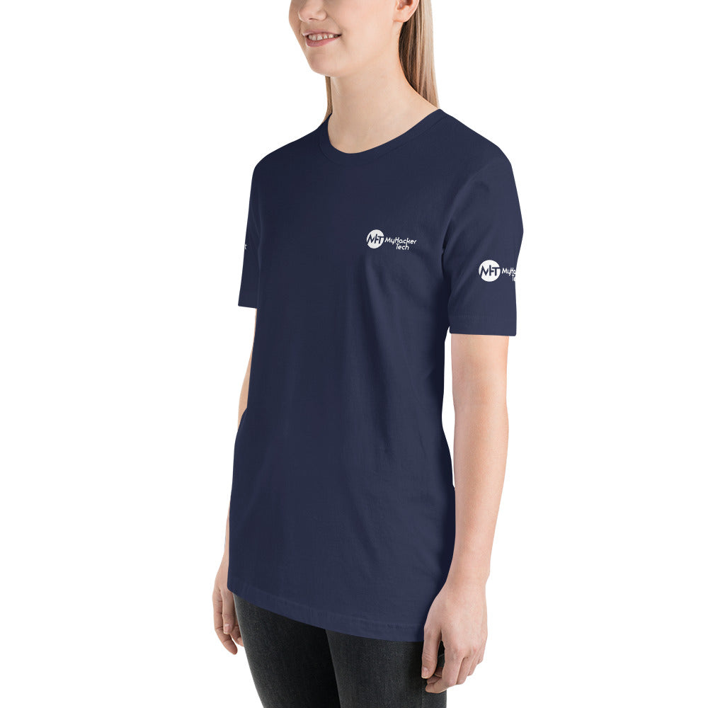 // no comment - Short-Sleeve Unisex T-Shirt (with all sides design) by DarkByteGear