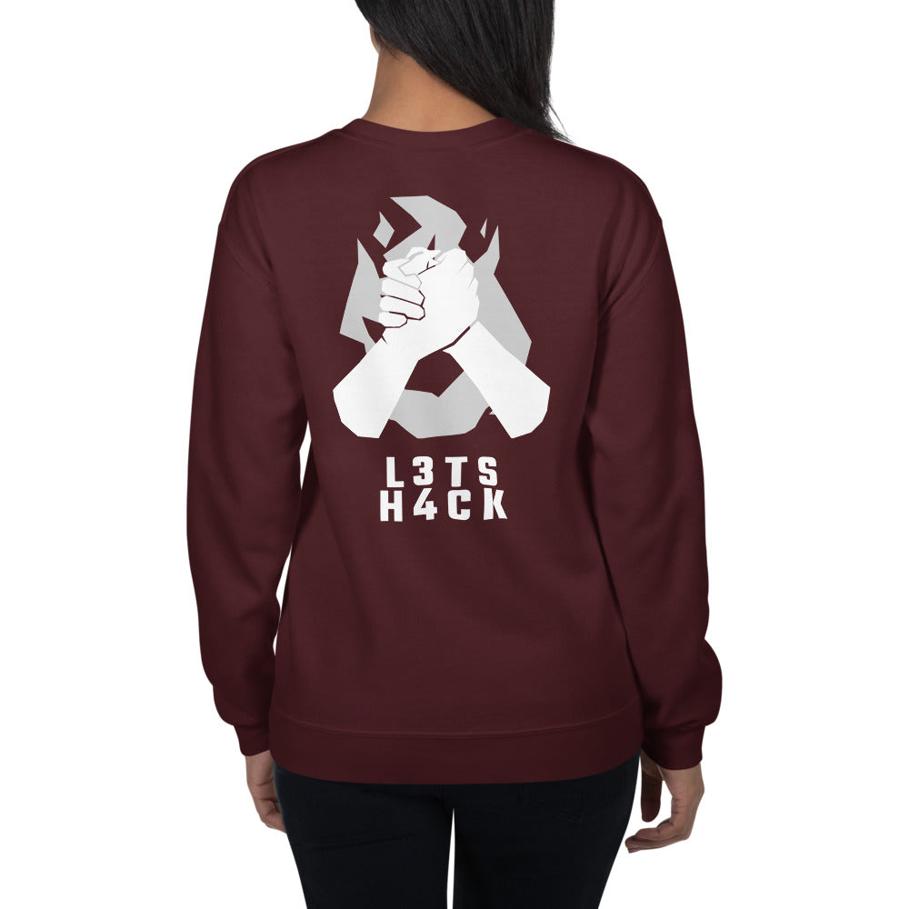 L3ts H4ck - Unisex Sweatshirt by DarkByteGear