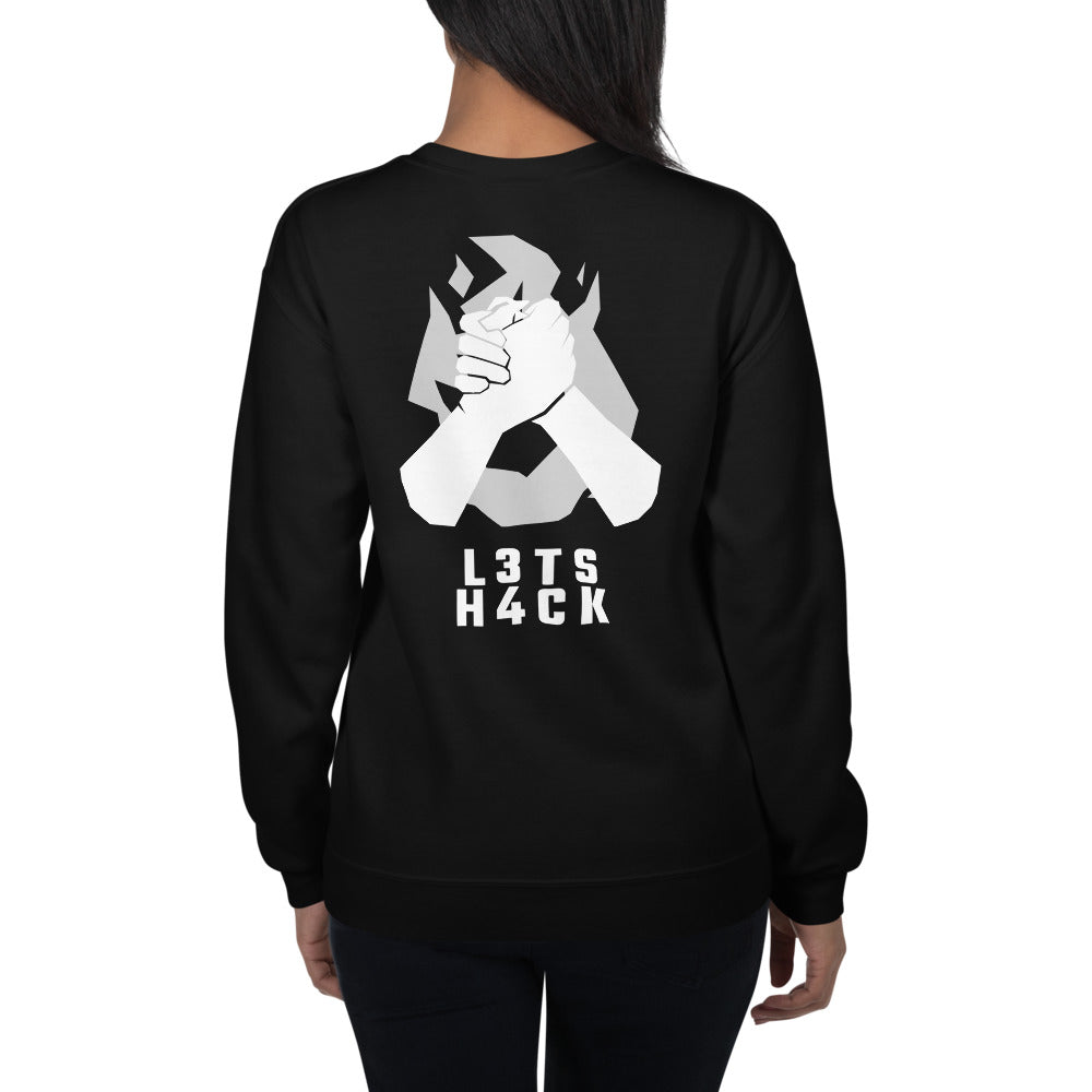 L3ts H4ck - Unisex Sweatshirt by DarkByteGear