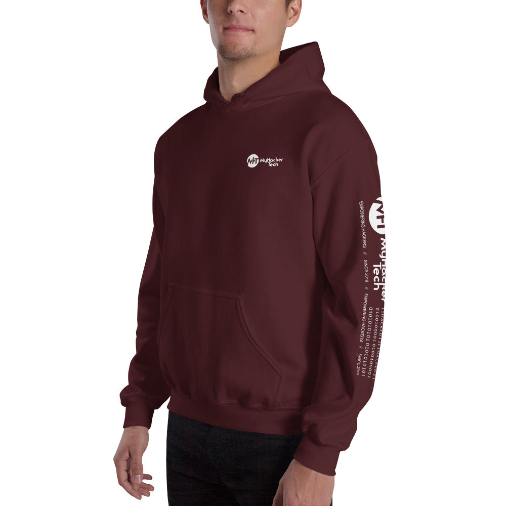 Hacking the apocalypse v1 - Unisex Hoodie (with all sides design) by DarkByteGear
