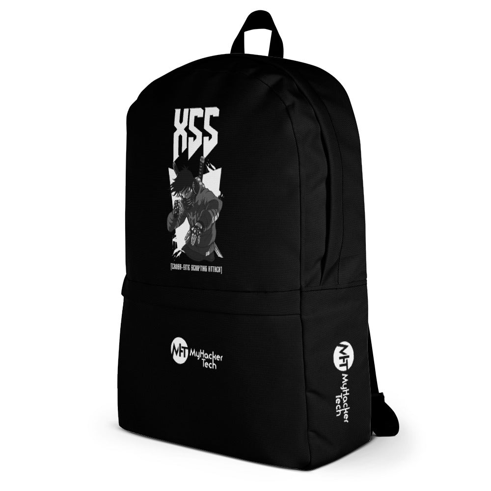 XSS cross-site scripting attack - Backpack by DarkByteGear