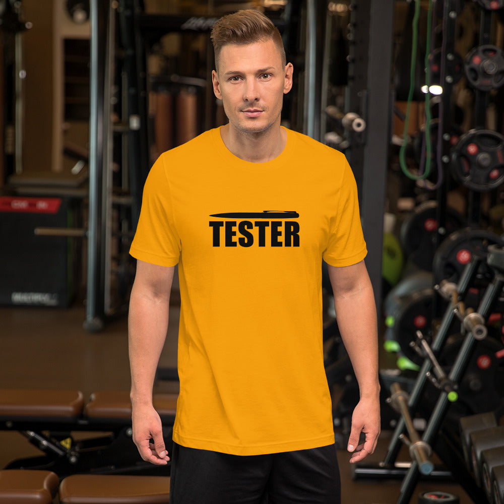 Pentester v5 - Short-Sleeve Unisex T-Shirt (black text) by DarkByteGear