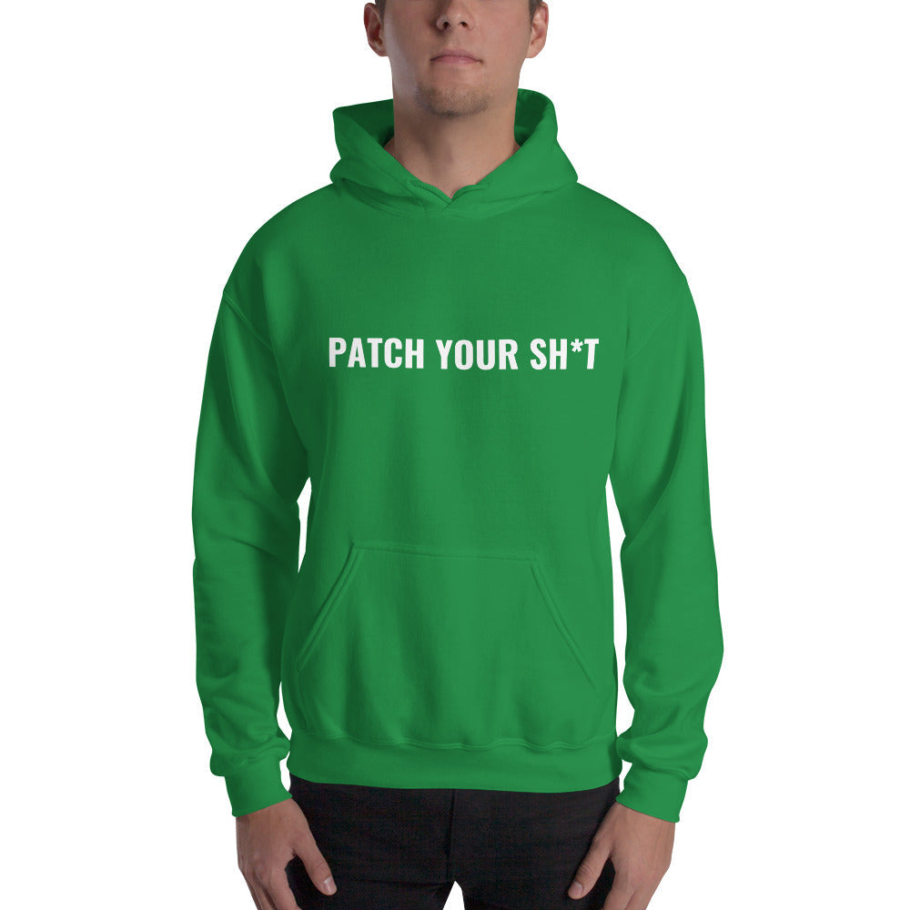 PATCH YOUR SH*T - Unisex Hoodie by DarkByteGear