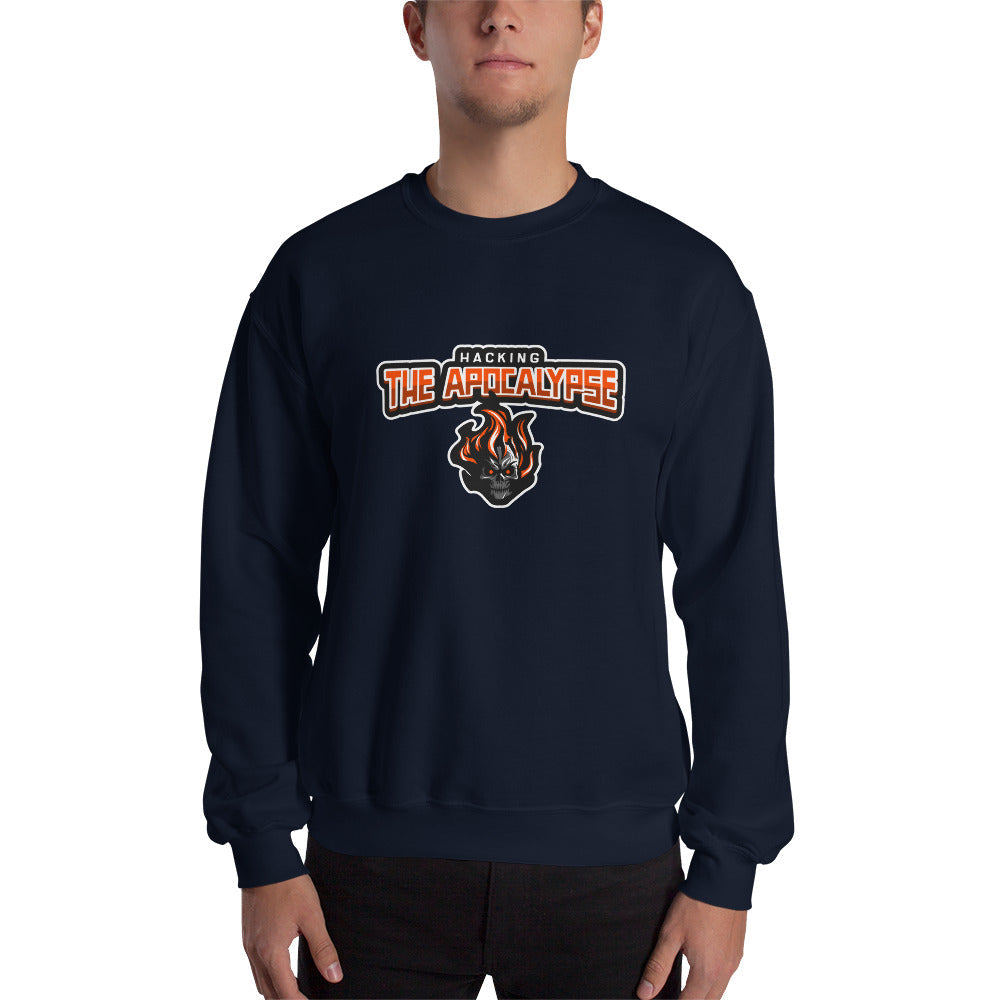 Hacking the apocalypse - Unisex Sweatshirt by DarkByteGear