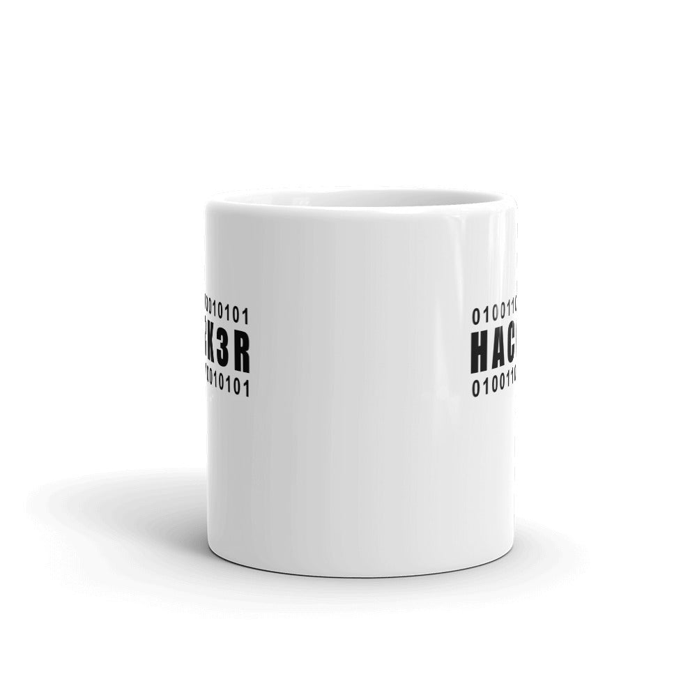 0100110010101 Hack3r - Mug by DarkByteGear