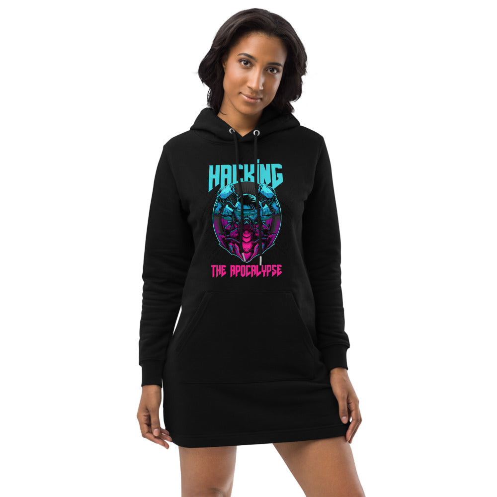 Hacking the apocalypse - Hoodie dress by DarkByteGear
