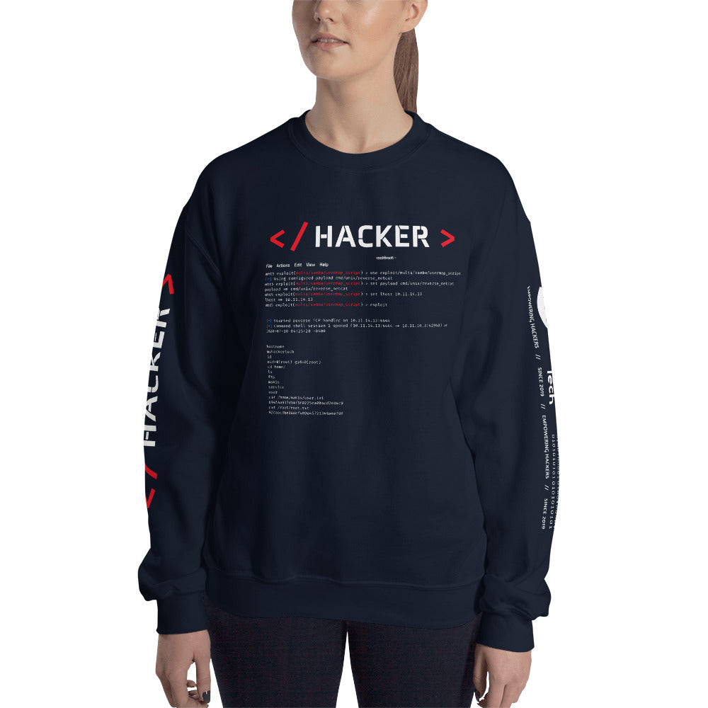 Hacker v.1 - Unisex Sweatshirt by DarkByteGear