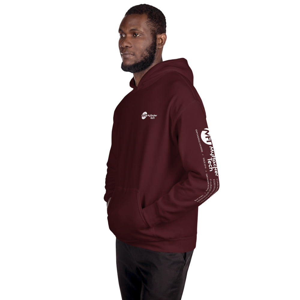 volunteer penetration tester - Unisex Hoodie (with all sides designs) by DarkByteGear