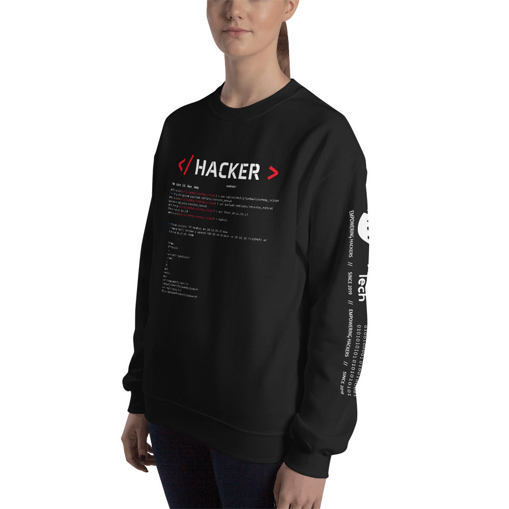 Hacker v.1 - Unisex Sweatshirt by DarkByteGear