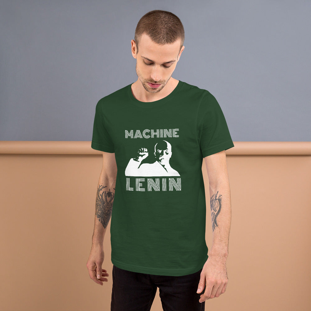 Machine Lenin - Short-Sleeve Unisex T-Shirt by DarkByteGear