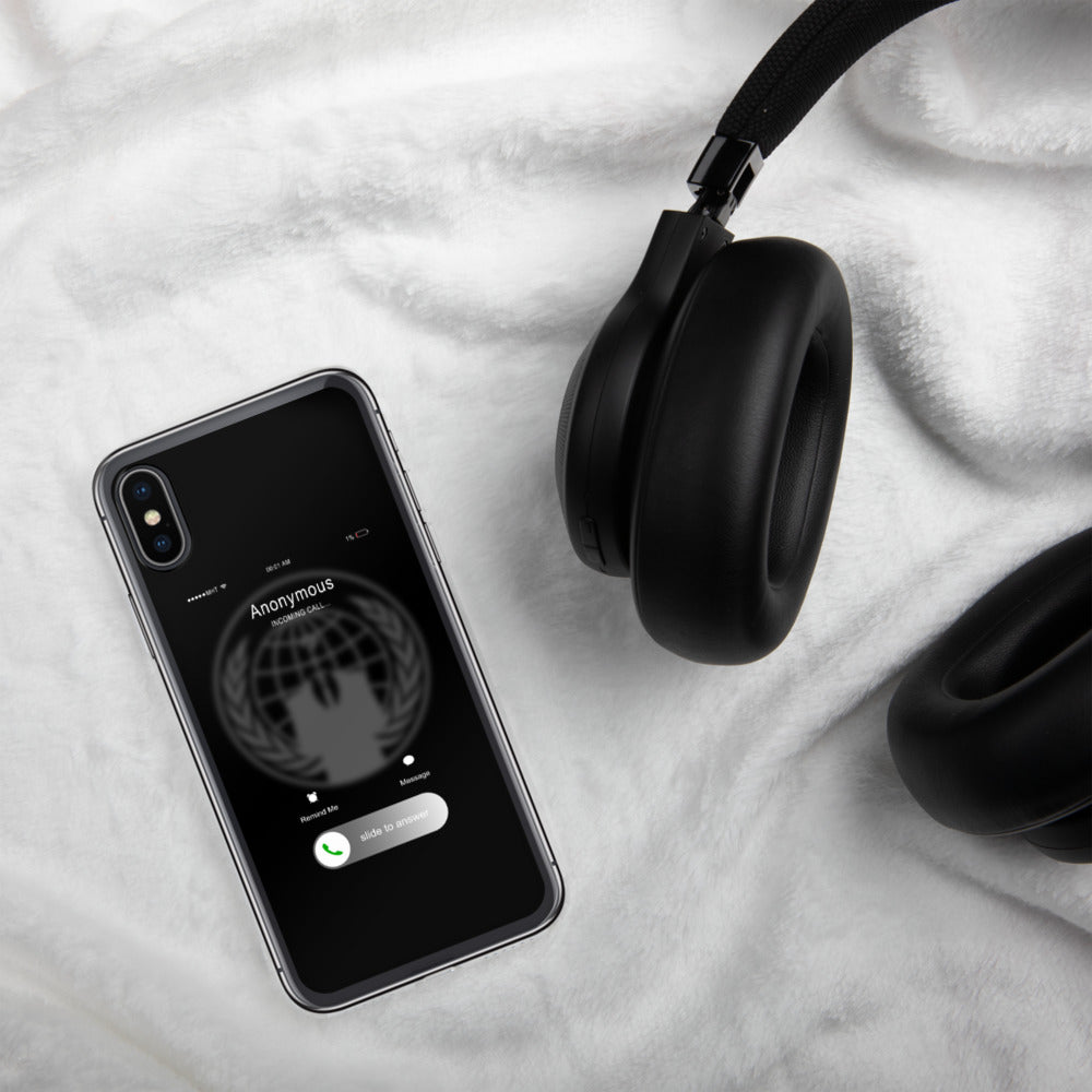Anonymous incoming call - iPhone Case by DarkByteGear