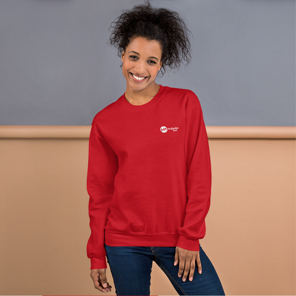 Linux Tweaks - world not found - Unisex Sweatshirt (with back design) by DarkByteGear