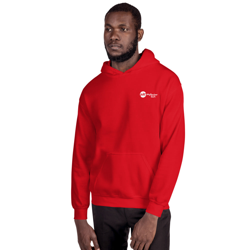 MyHackerTech Classic - Unisex Hoodie (with back design) by DarkByteGear