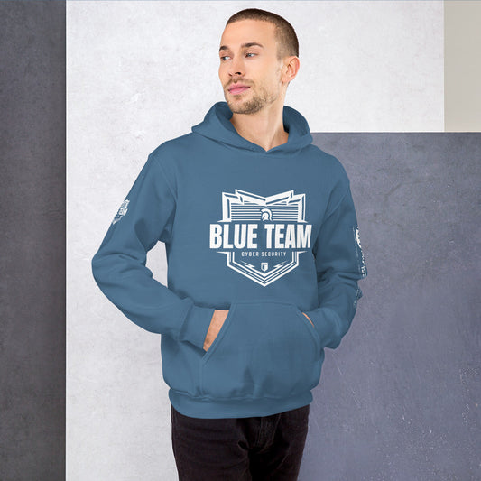 Cyber Security Blue Team v1 - Unisex Hoodie by DarkByteGear