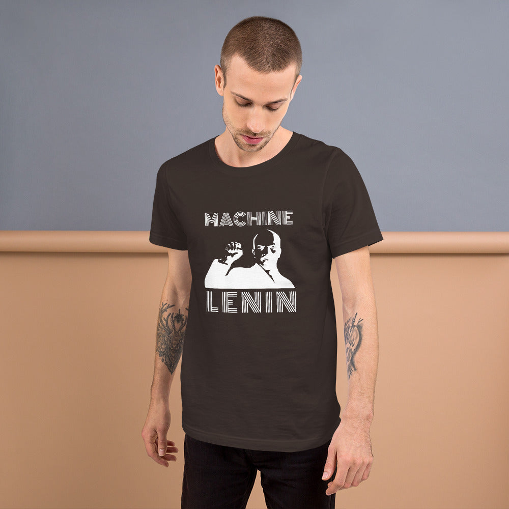 Machine Lenin - Short-Sleeve Unisex T-Shirt by DarkByteGear