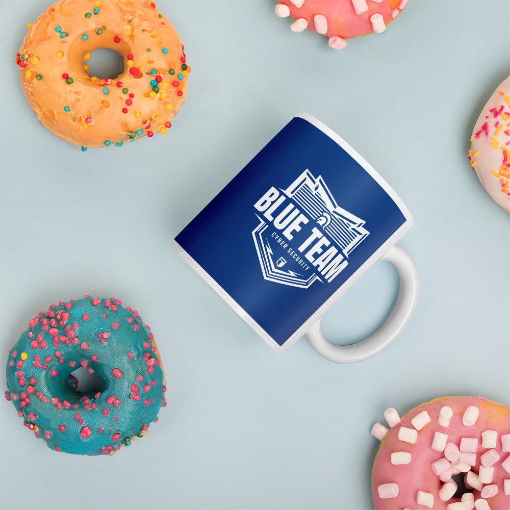 Cyber Security Blue Team v1 - Mug by DarkByteGear