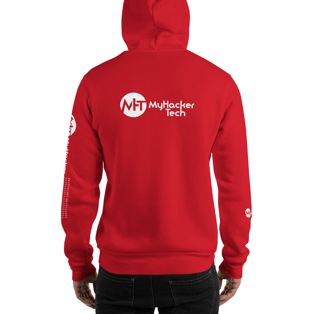 MyHackerTech Classic - Unisex Hoodie (with all sides designs) by DarkByteGear