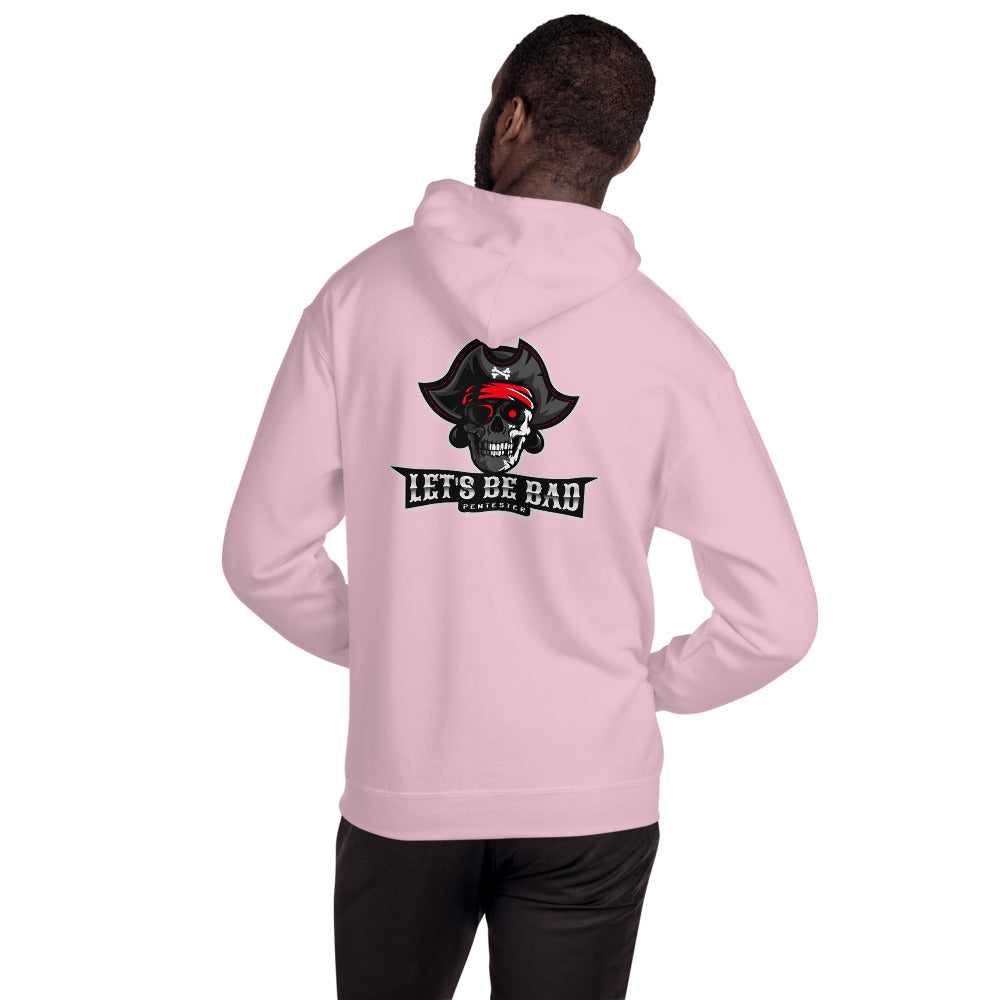 Let's be bad - Unisex Hoodie (white) by DarkByteGear