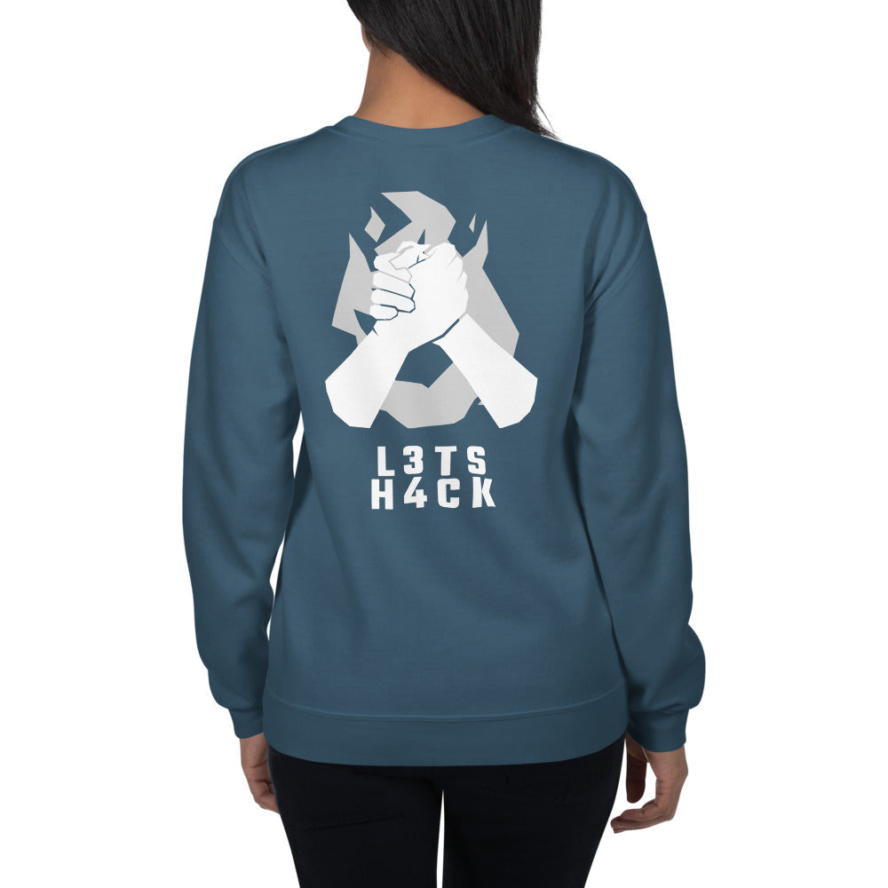 L3ts H4ck - Unisex Sweatshirt by DarkByteGear