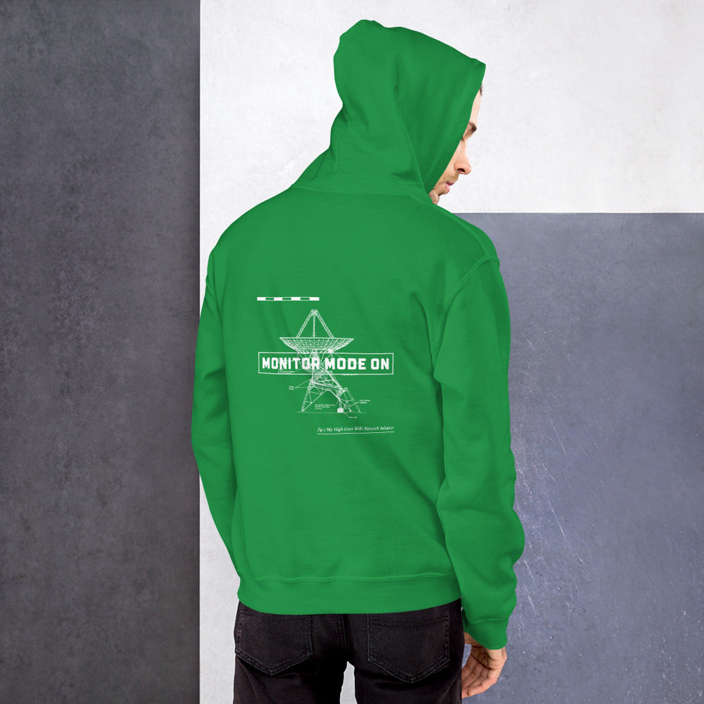 Monitor mode ON - Unisex Hoodie by DarkByteGear