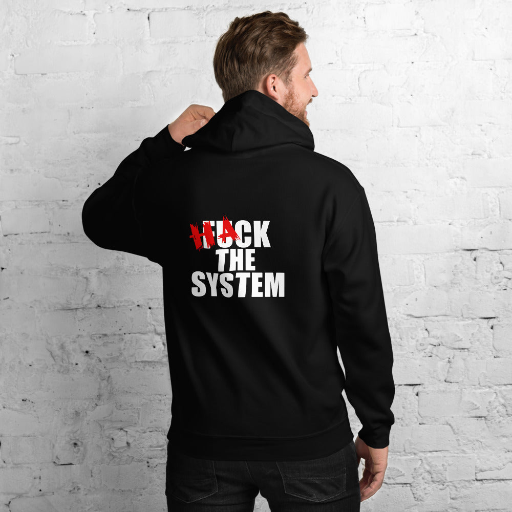 Hack the system - Unisex Hoodie by DarkByteGear