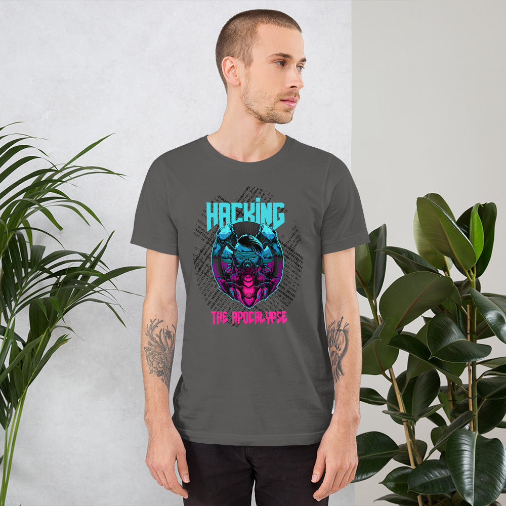Hacking the apocalypse - Short-Sleeve Unisex T-Shirt by DarkByteGear