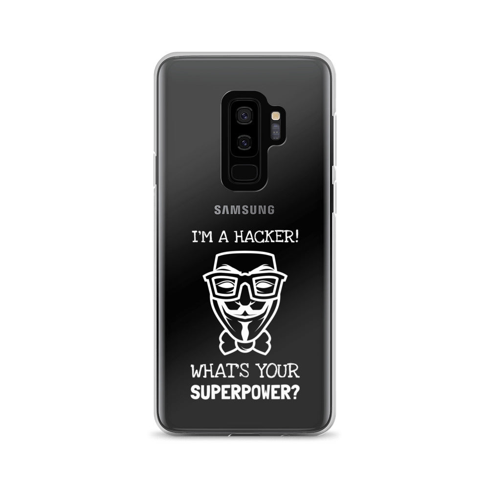 I'm a hacker! What's your superpower? - Samsung Case by DarkByteGear