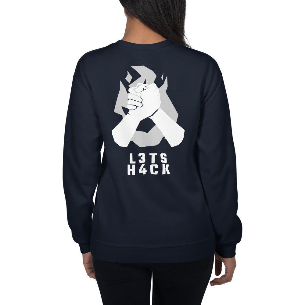 L3ts H4ck - Unisex Sweatshirt by DarkByteGear